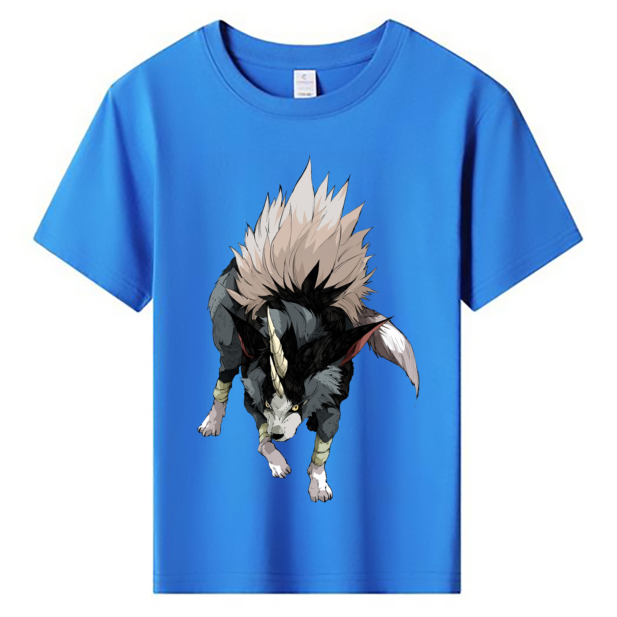 （画像用） 転スラ Regarding Reincarnated to Slime 綿100％キッズTシャツ（フロントプリント）